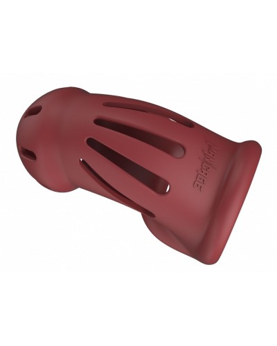 Cage de chasteté ManCage Modèle 28 - 9.5 x 3.5cm Rouge sextoys et accessoires sur La Boutique du Hard