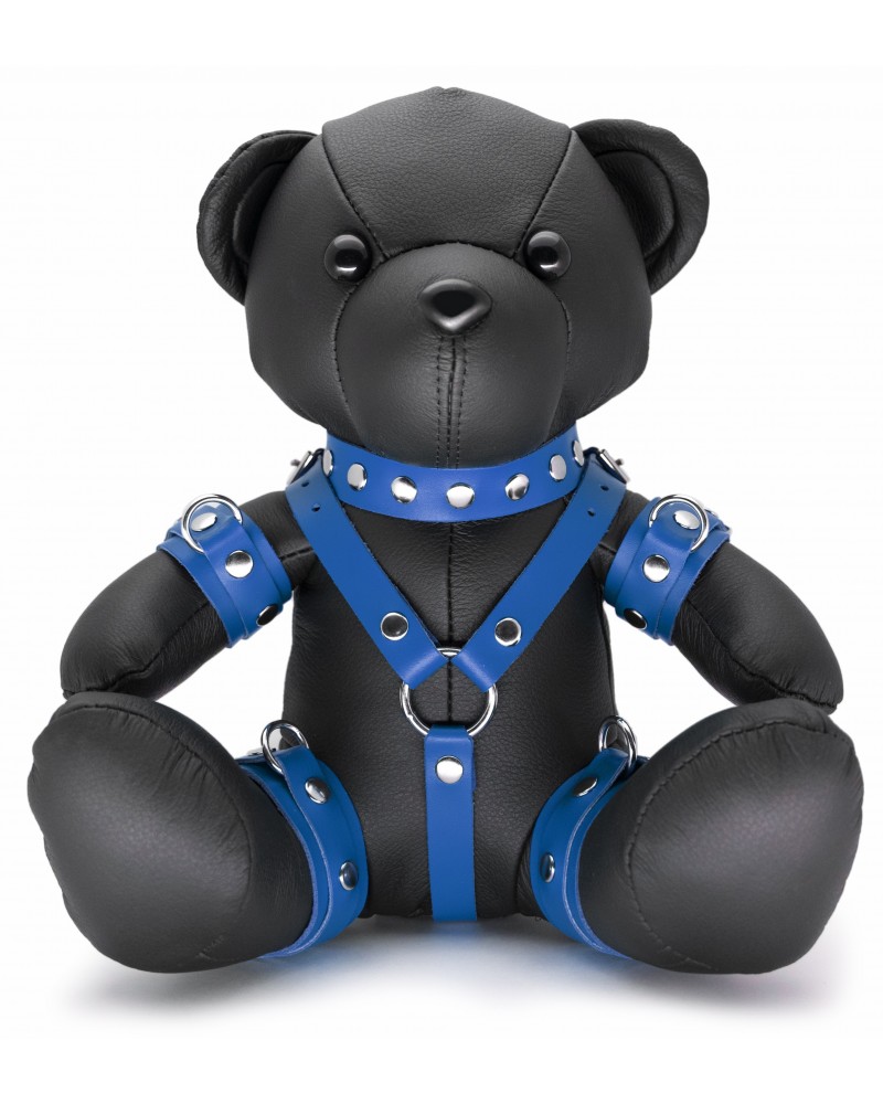 Ours en cuir Bendy The Bdsm Teddy Bear Bleu sextoys et accessoires sur La Boutique du Hard