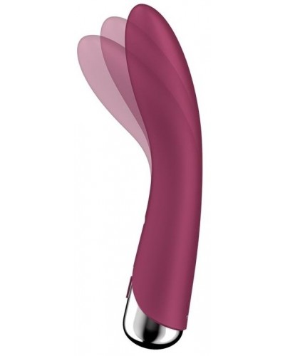 Vibromasseur Point G Spinning Vibe 1 - 11 x 3cm Framboise sextoys et accessoires sur La Boutique du Hard