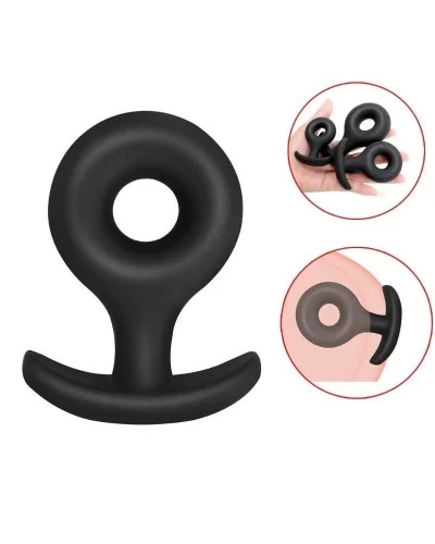 Plug Hollow Round S 5.5 x 4cm sextoys et accessoires sur La Boutique du Hard