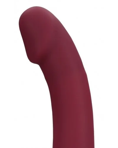 Vibromasseur sans harnais Strapless Loveline 12 x 3.8cm Violet sextoys et accessoires sur La Boutique du Hard