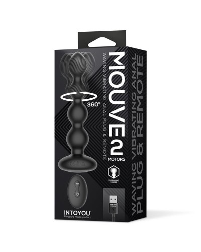 Boules vibrantes Mouve 15 x 3.5cm sextoys et accessoires sur La Boutique du Hard