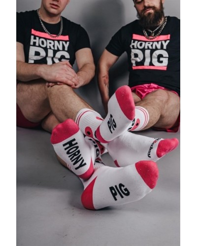 Chaussettes blanches HORNY PIG Sk8erboy sextoys et accessoires sur La Boutique du Hard