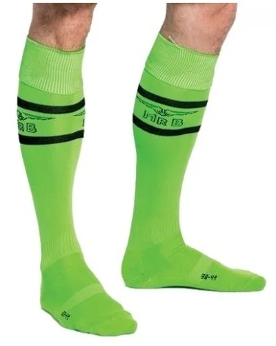 Chaussettes hautes Urban Football Socks Vert Neon sextoys et accessoires sur La Boutique du Hard