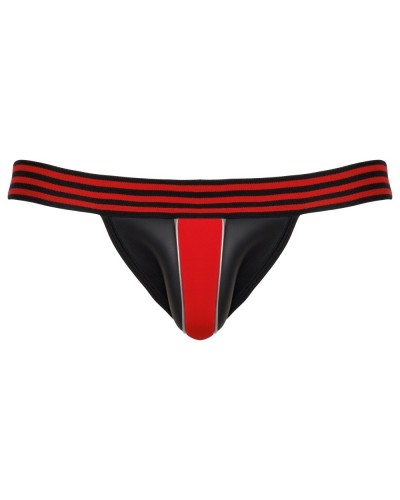 Jockstrap Rulio Noir-Rouge sextoys et accessoires sur La Boutique du Hard