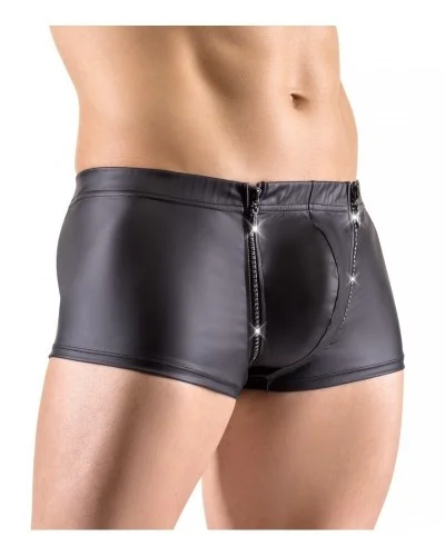 Boxer Double Zip Doblio Noir sextoys et accessoires sur La Boutique du Hard