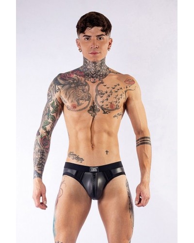 Jockstrap en néoprène Jock Brief Mr B Noir sextoys et accessoires sur La Boutique du Hard