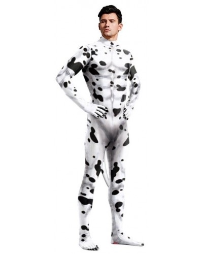 Combinaison Cosplay Chien Dalmatien Noir-Blanc sextoys et accessoires sur La Boutique du Hard