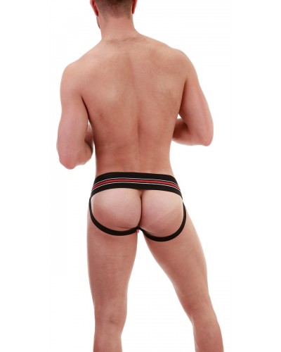 Jockstrap Denis Noir-Rouge sextoys et accessoires sur La Boutique du Hard