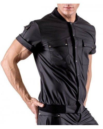 Veste avec poches Junnia Noire sextoys et accessoires sur La Boutique du Hard