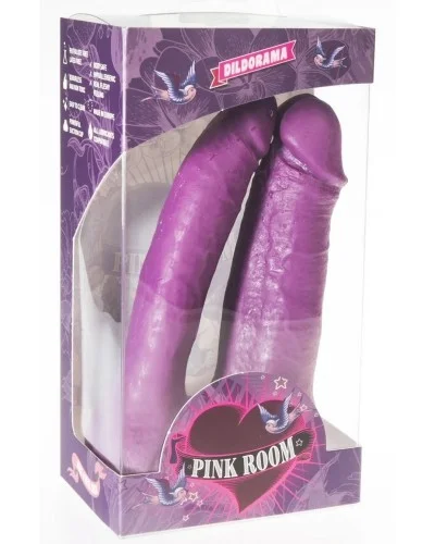 Double Gode P11 Jackson 13 x 4.5 cm Violet sextoys et accessoires sur La Boutique du Hard