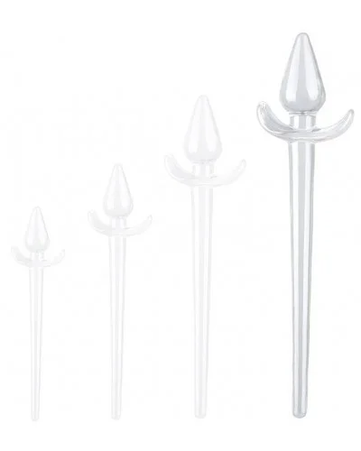 Plug queue Zoo Tail XL 12 x 6 cm - Queue 30 cm Transparente sextoys et accessoires sur La Boutique du Hard