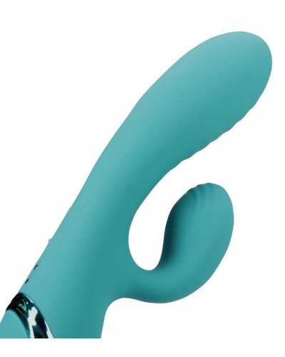 Vibro Rabbit Gonflable Flatblue 11 x 3.5cm sextoys et accessoires sur La Boutique du Hard