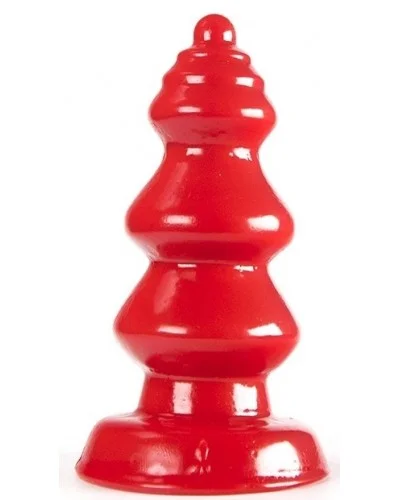 Plug Zizi Ridge 11 x 5 cm Rouge sextoys et accessoires sur La Boutique du Hard