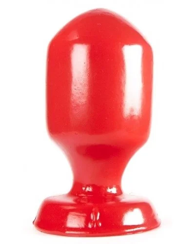 Plug Zizi Blunt 10 x 5.5 cm Rouge sextoys et accessoires sur La Boutique du Hard
