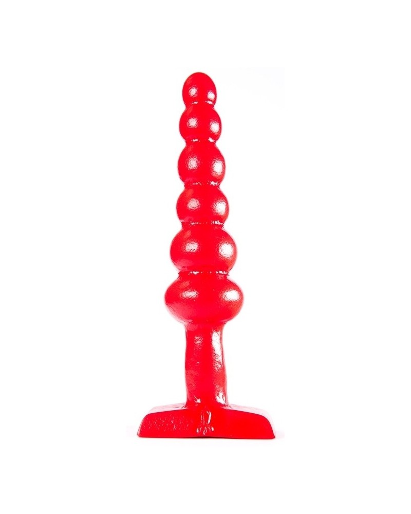 Plug Zizi Tease 14 x 4 cm Rouge sextoys et accessoires sur La Boutique du Hard