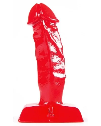 Plug Zizi Rider 10.5 x 3 cm Rouge sextoys et accessoires sur La Boutique du Hard