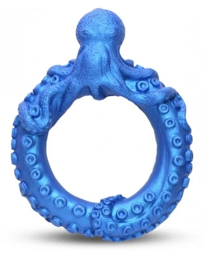 Cockring Poseidon's Octo-ring Bleu sextoys et accessoires sur La Boutique du Hard