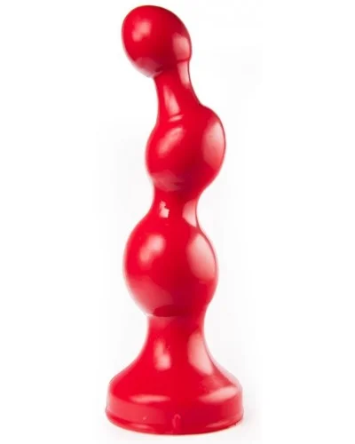 Plug Zizi Twist 17 x 4.5 cm Rouge sextoys et accessoires sur La Boutique du Hard