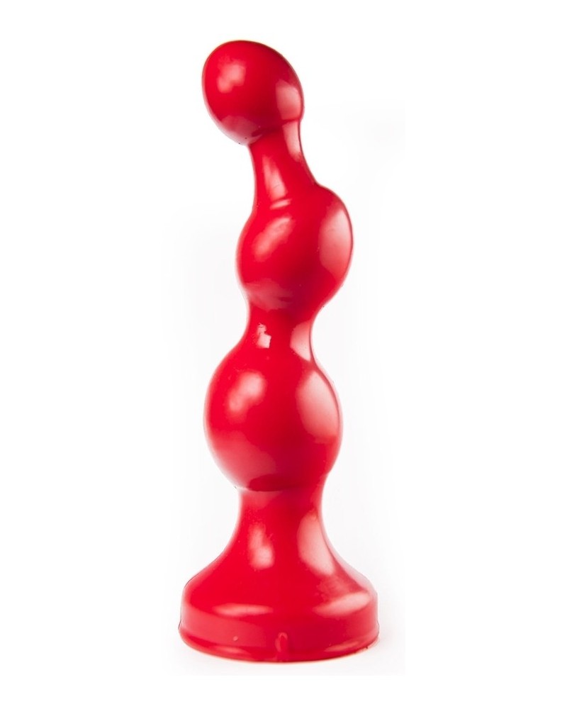 Plug Zizi Twist 17 x 4.5 cm Rouge sextoys et accessoires sur La Boutique du Hard