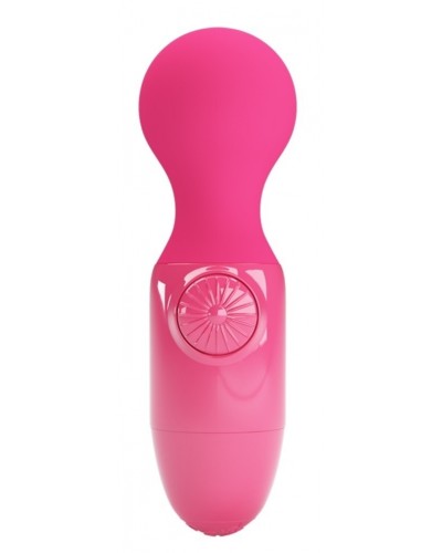 Mini Wand Little Cute Pretty Love 12cm Rose Fluo sextoys et accessoires sur La Boutique du Hard