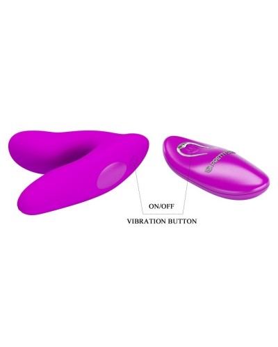 Double stimulateur Melvin Pretty Love 12 Vibrations sextoys et accessoires sur La Boutique du Hard