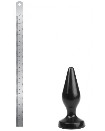 Plug Classic M I Love Butt 13 x 5.3 cm Noir sextoys et accessoires sur La Boutique du Hard