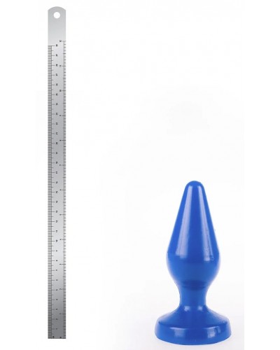 Plug Classic M I Love Butt 13 x 5.3 cm Bleu sextoys et accessoires sur La Boutique du Hard