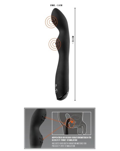 Stimulateur P-Spot Rebel 16 x 3.6cm sextoys et accessoires sur La Boutique du Hard