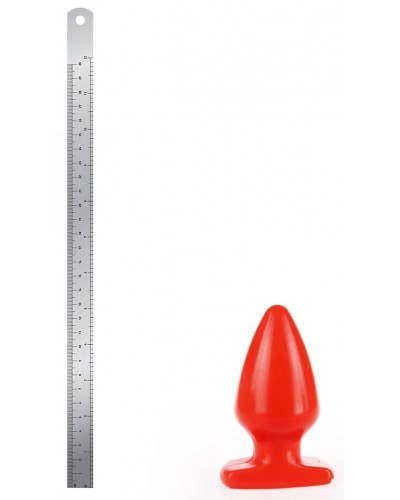 Plug Fat S I Love Butt 11 x 6 cm Rouge sextoys et accessoires sur La Boutique du Hard