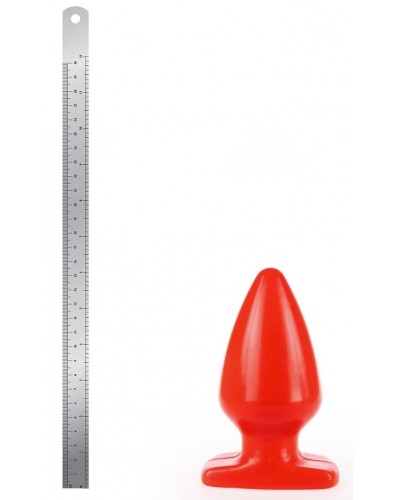 Plug Fat M I Love Butt 14 x 7.5 cm Rouge sextoys et accessoires sur La Boutique du Hard