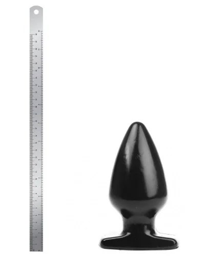 Plug Fat L I Love Butt 15.5 x 9 cm Noir sextoys et accessoires sur La Boutique du Hard