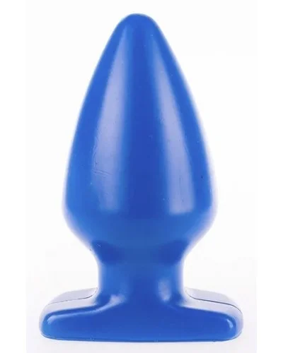 Plug Fat L I Love Butt 15.5 x 9 cm Bleu sextoys et accessoires sur La Boutique du Hard