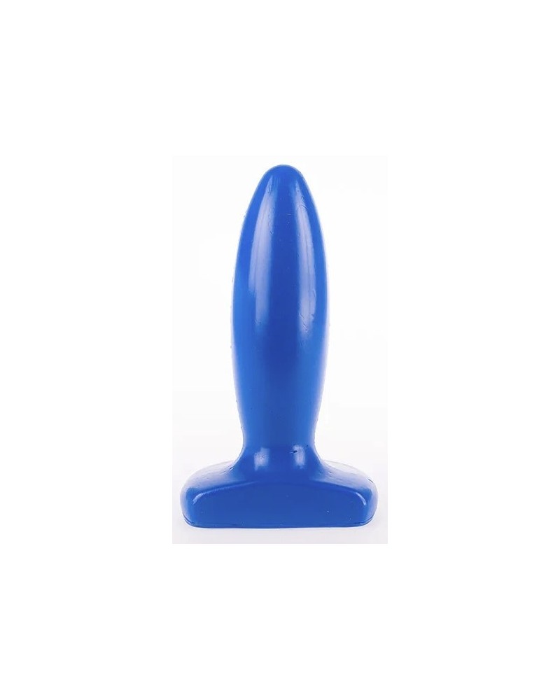 Plug Slim L I Love Butt 14 x 4.8 cm Bleu sextoys et accessoires sur La Boutique du Hard