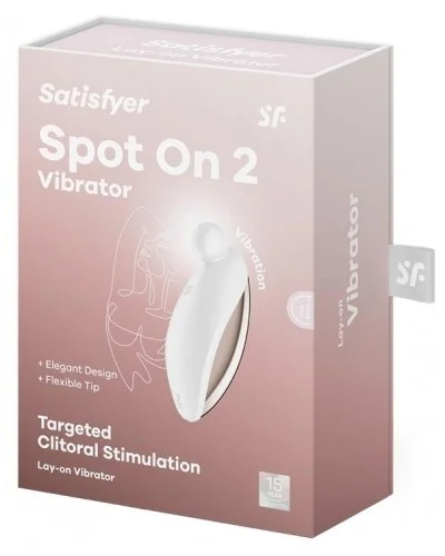 Stimulateur de Clitoris Spot On 2 Blanc sextoys et accessoires sur La Boutique du Hard