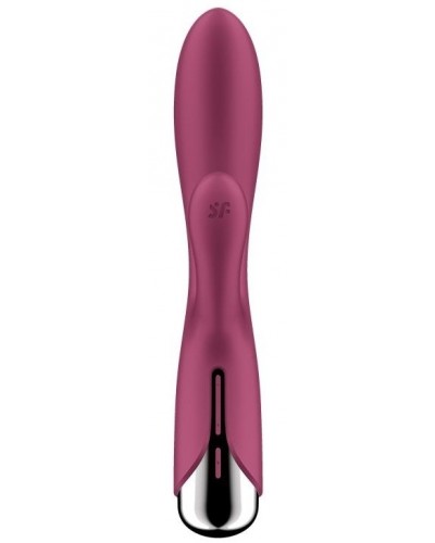 Vibro Rabbit Spinning Rabbit 1 11 x 3.5cm Framboise sextoys et accessoires sur La Boutique du Hard