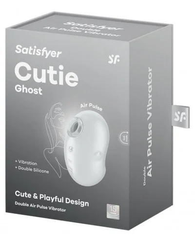 Stimulateur de Clitoris Cutie Ghost Blanc sextoys et accessoires sur La Boutique du Hard