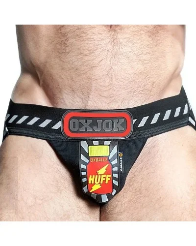 Jockstrap Oxjok Popperjock Noir sextoys et accessoires sur La Boutique du Hard