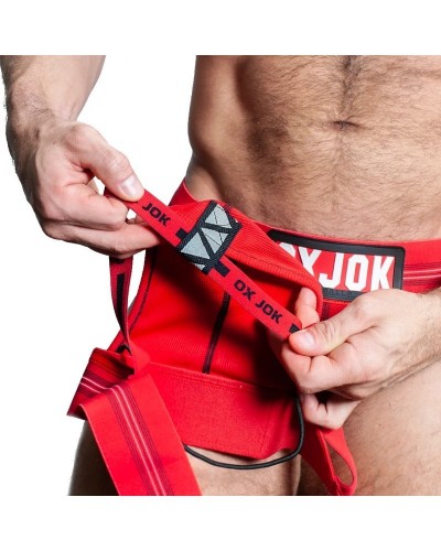 Jockstrap Oxjok Slingjock Rouge sextoys et accessoires sur La Boutique du Hard