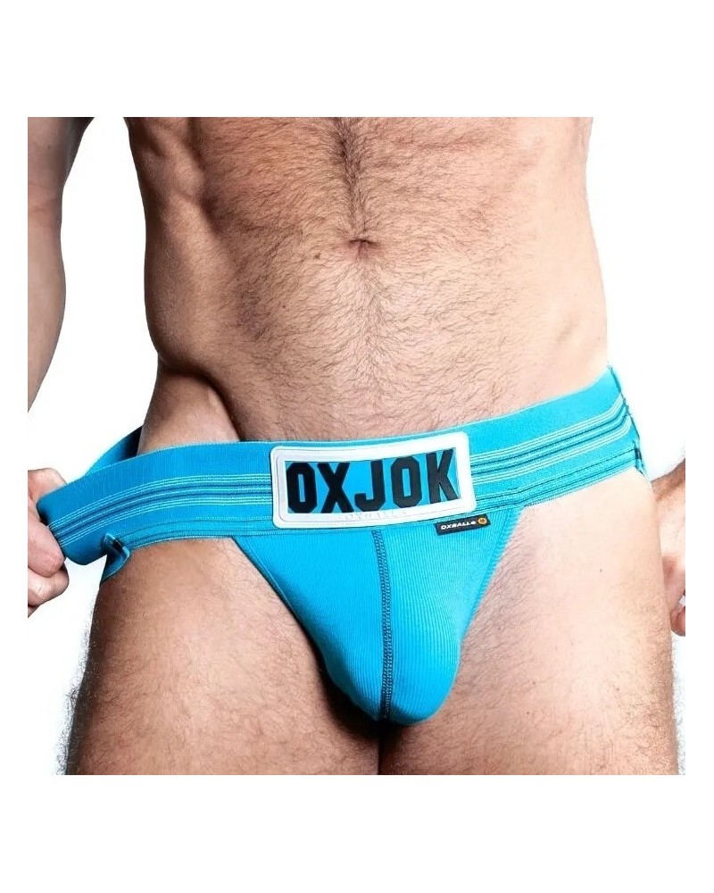 Jockstrap Oxjok Slingjock Bleu sextoys et accessoires sur La Boutique du Hard