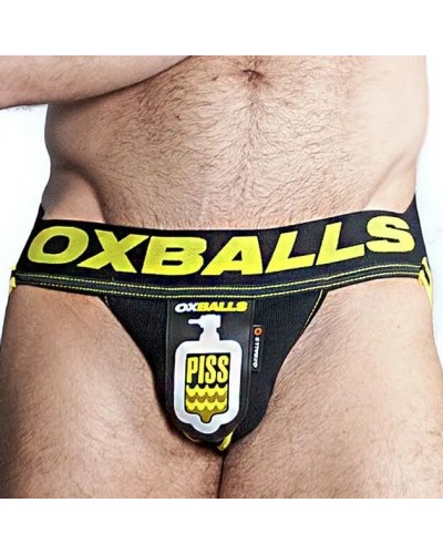 Jockstrap Oxjok Pisspig Noir sextoys et accessoires sur La Boutique du Hard