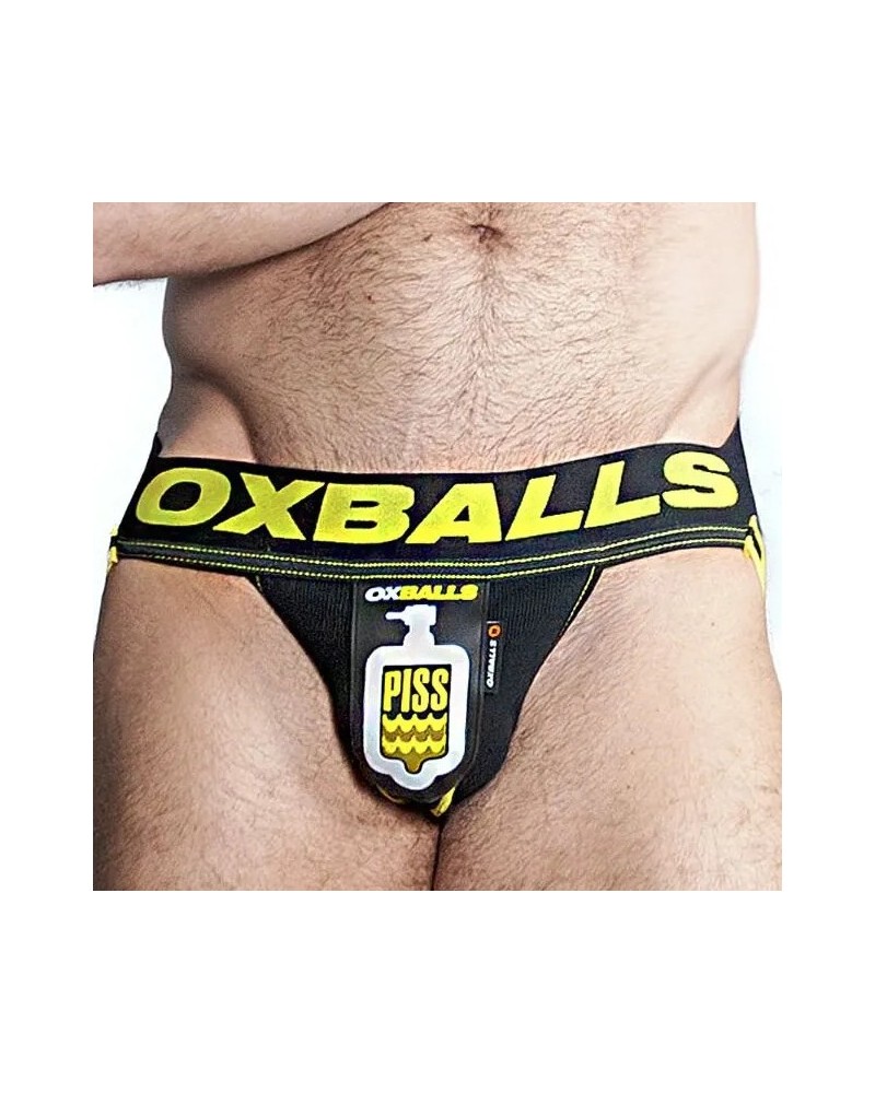 Jockstrap Oxjok Pisspig Noir sextoys et accessoires sur La Boutique du Hard