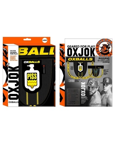 Jockstrap Oxjok Pisspig Noir sextoys et accessoires sur La Boutique du Hard