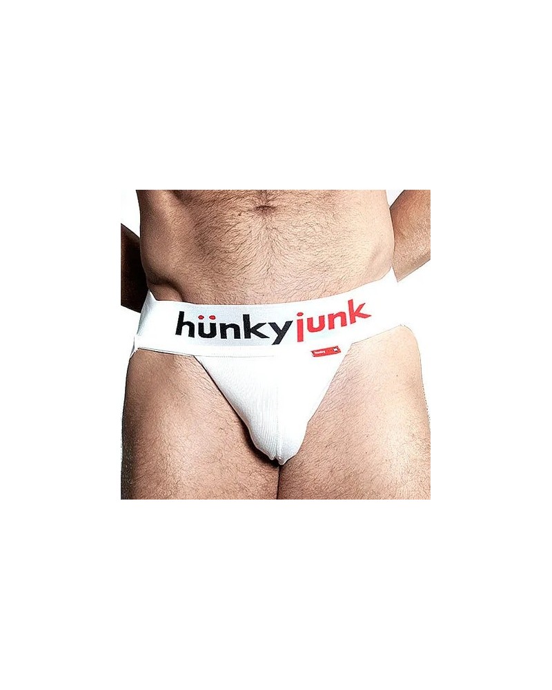 Jockstrap Oxjok Hunker Blanc sextoys et accessoires sur La Boutique du Hard