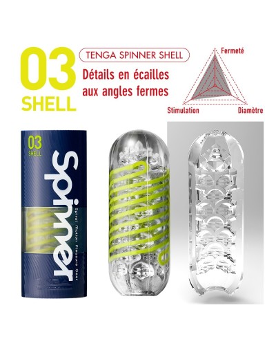 Masturbateur Spinner 03 Shell pas cher