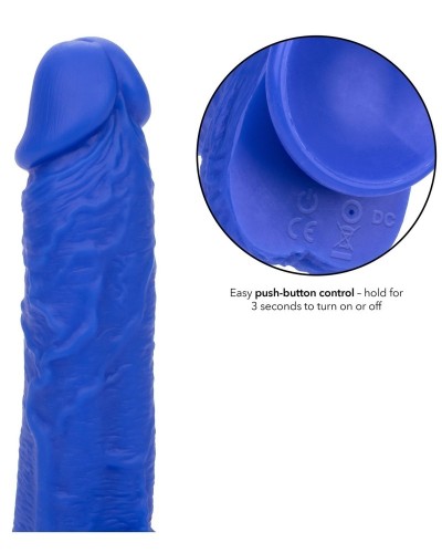 Gode vibrant Admiral 14 x 3.7 cm Bleu sextoys et accessoires sur La Boutique du Hard