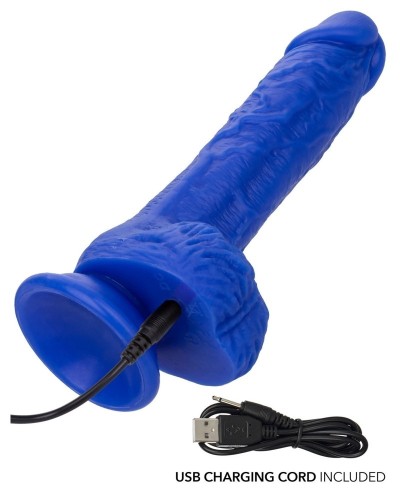 Gode vibrant Admiral 14 x 3.7 cm Bleu sextoys et accessoires sur La Boutique du Hard