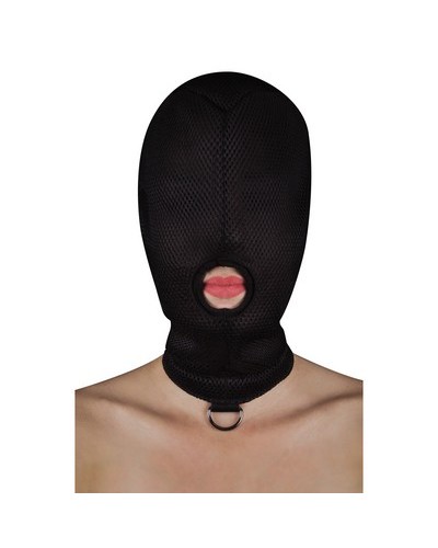 Cagoule Sm D-Ring One Hole sextoys et accessoires sur La Boutique du Hard