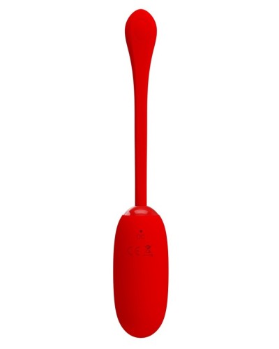 Oeuf Vibrant Julius Rouge 8 x 3.2cm sextoys et accessoires sur La Boutique du Hard