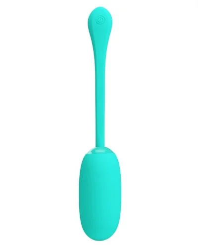 Oeuf Vibrant Julius Turquoise 8 x 3.2cm sextoys et accessoires sur La Boutique du Hard